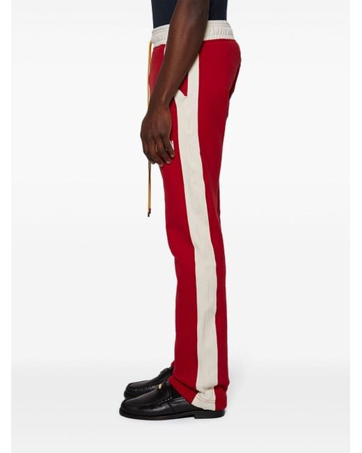 Pantalon de jogging à logo imprimé Rhude pour homme en coloris Red