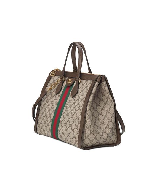 ophidia gg medium top handle tote