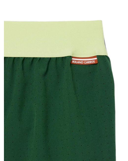 Lacoste Green X Roland Garros Short À Design Perforé for men