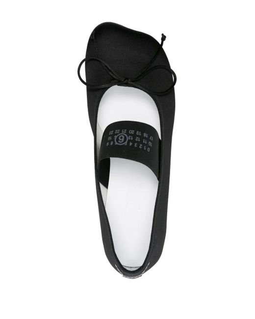 MM6 by Maison Margiela Black Ballet Shoes