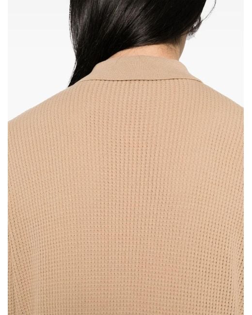 Lardini Natural Knitted Shirt for men