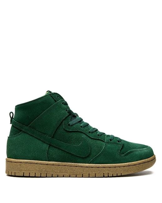 Nike Green Sb Dunk High Decon "Gorge" Sneakers for men