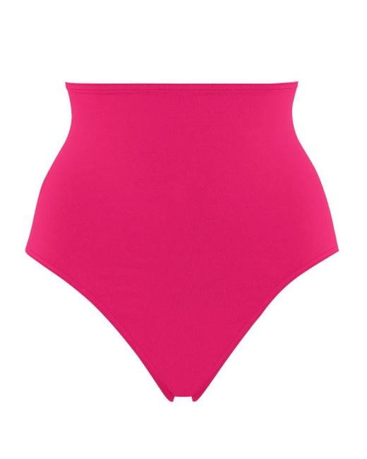 Eres Pink Conquête High-Waisted Bikini Bottoms