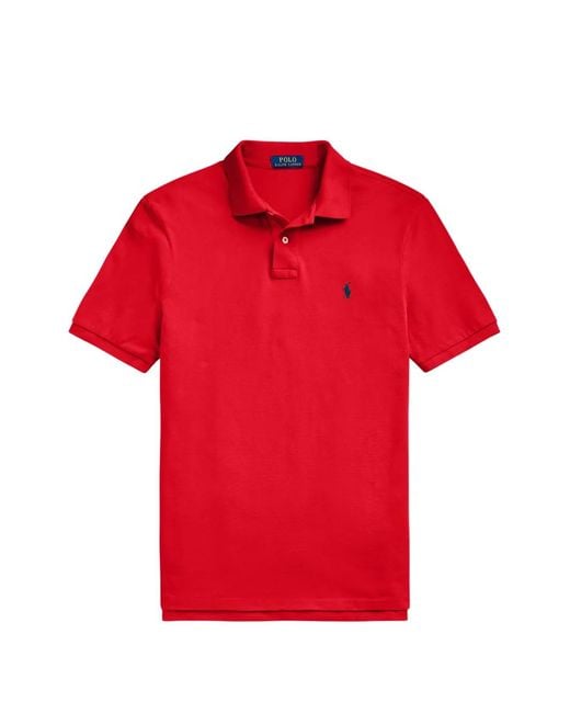 Polo Ralph Lauren メンズ レッド ポロシャツ