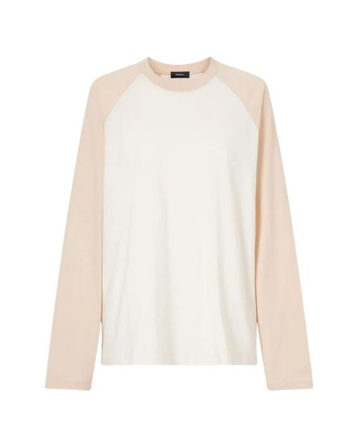 Wardrobe NYC White T-Shirt À Manches Raglan