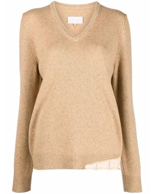Maison Margiela Multicolor V-neck Sweater