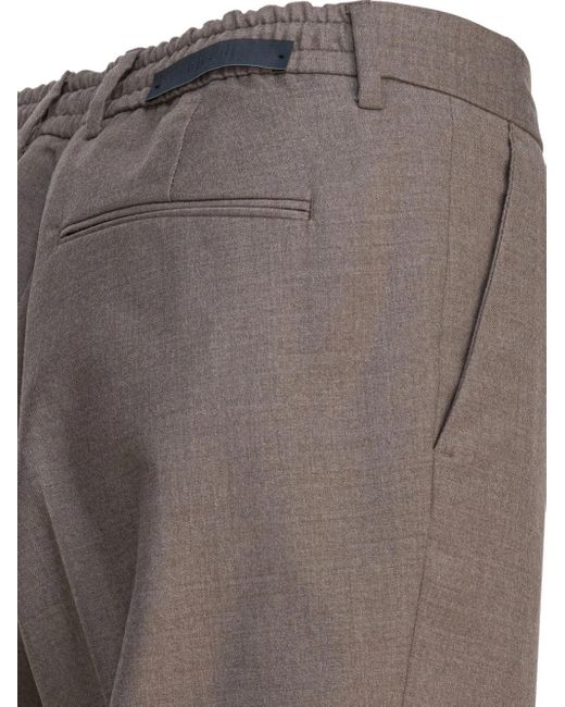 Briglia 1949 Gray Drawstring Trousers