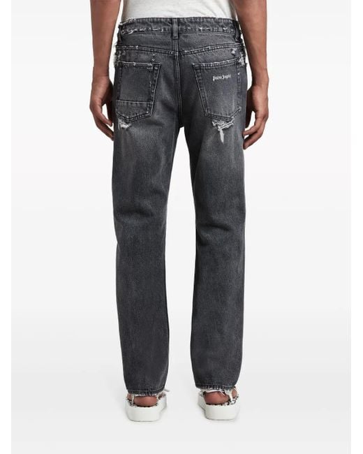 Palm Angels Blue Jeans for men