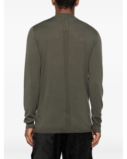 メンズ Rick Owens Lupetto ハイネック セーター Green
