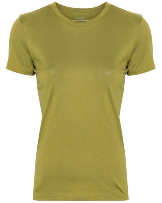 Vince Green Short-sleeve Cotton T-shirt