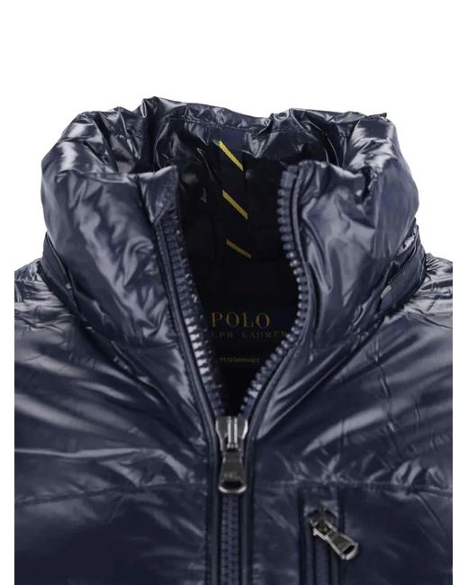 Polo Ralph Lauren Blue The Gorham Glossed Down Jacket for men