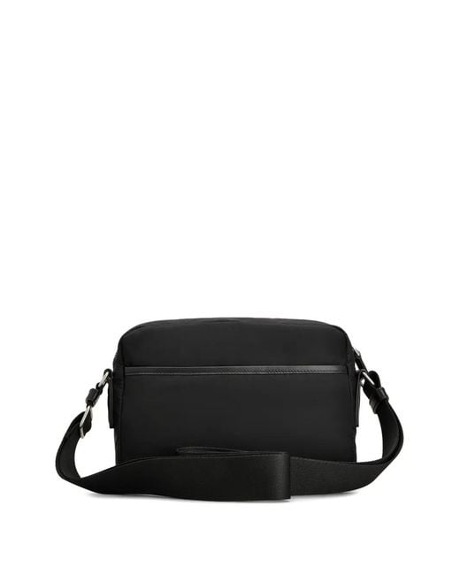 Tod's Black Camera Mini Messenger Bag for men