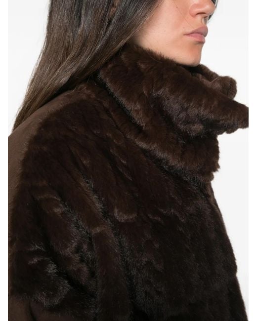 Collection Privée Panelled Parka in het Brown