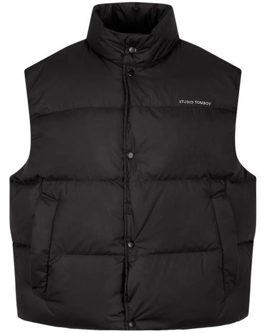 Studio Tomboy X Bodywarmer Met Drukknopen in het Black