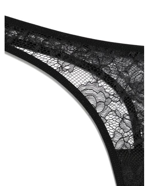 Maison Close Black Flashback Thong