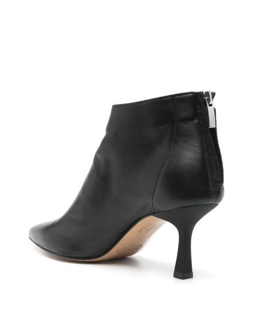 GISÉL MOIRÉ Black Elise Boots