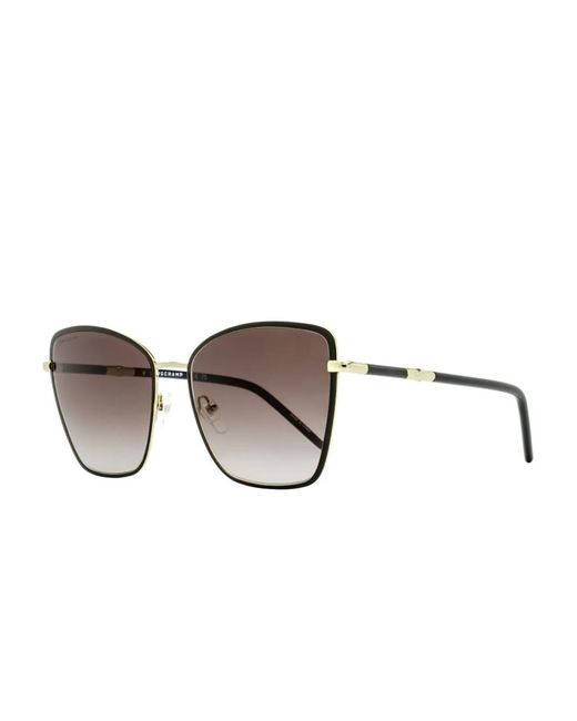 Longchamp Brown 167 Cat-Eye Sunglasses