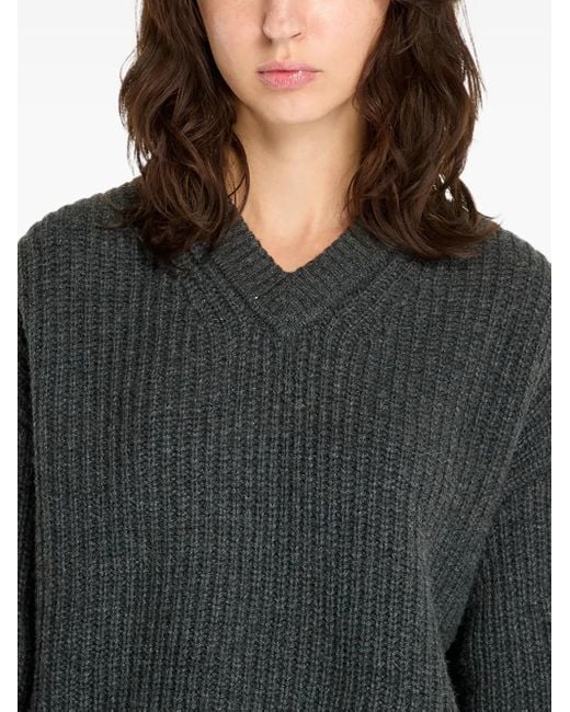 Calvin Klein Black V-Neck Sweater