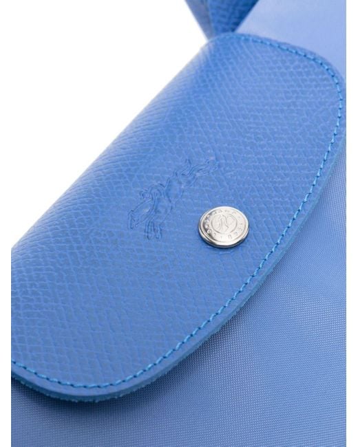 Bolso shopper Le Pliage grande Longchamp de color Blue