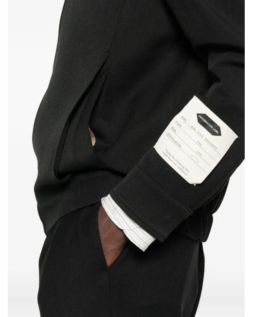 NEW YORK RESIDENT Black Alaska Jacket for men