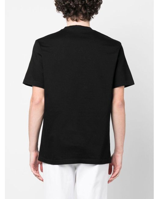 DSquared² Logo-print Short-sleeve T-shirt in het Black voor heren