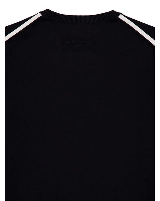 Givenchy Blue Crew-Neck Sweatshirt for men