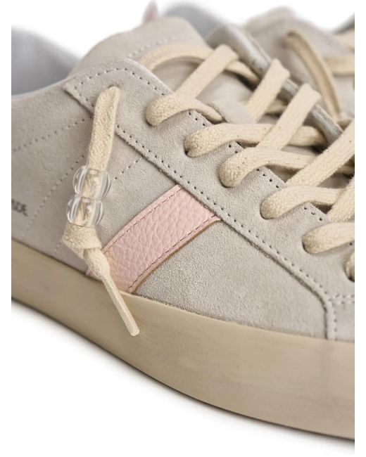 Date White Hl/Sde Lace-Up Sneakers