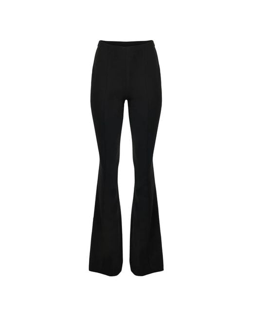 Carolina Herrera Black Flared Trousers