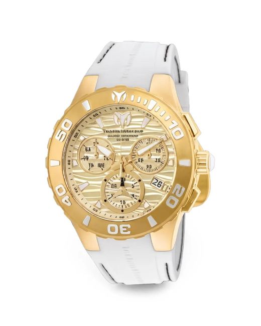 TechnoMarine Metallic Cruise Chronograph 44Mm Watch for men