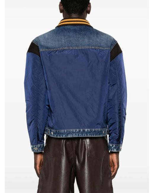 メンズ DSquared² ボンバージャケット Blue