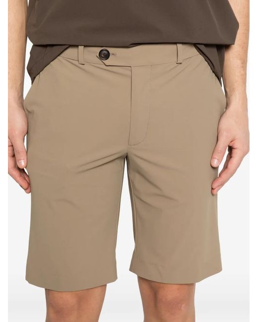 Rrd White Buttoned Shorts for men