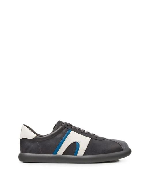 Camper Blue Pelotas Soller Panelled Leather Sneakers for men