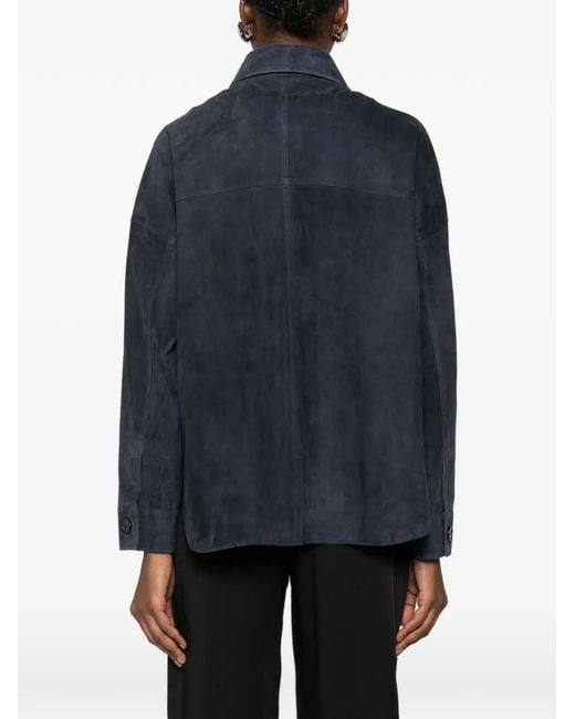Arma Blue Button-Up Jacket