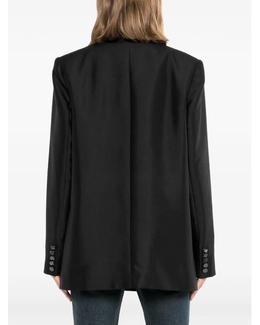 Cynthia Rowley Black The Breakers Blazer