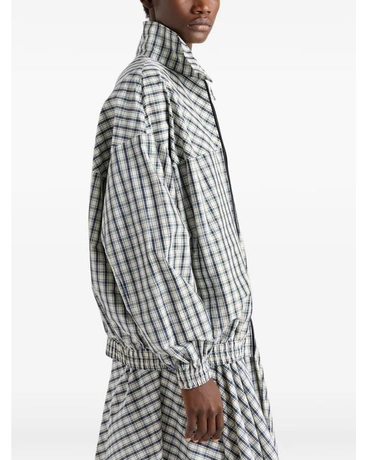 Prada Gray Neutrals Jackets