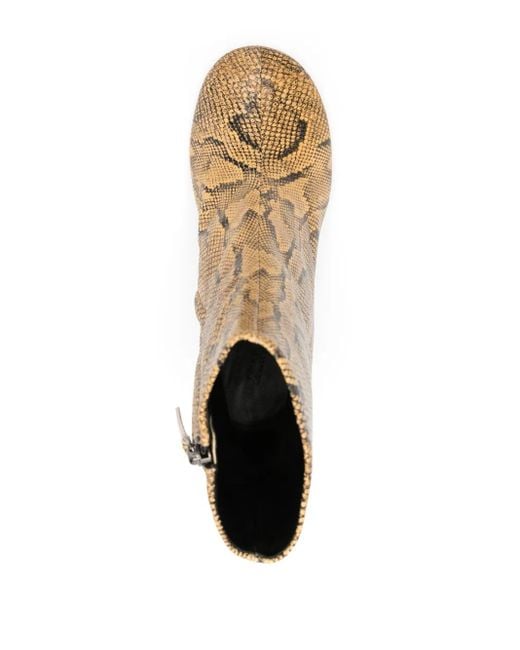 Isabel Marant Brown Labee 90Mm Leather Boots