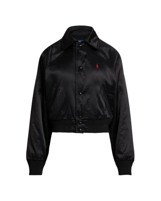 Polo Ralph Lauren レディース ブラック ロゴ ジャケットの通販はau