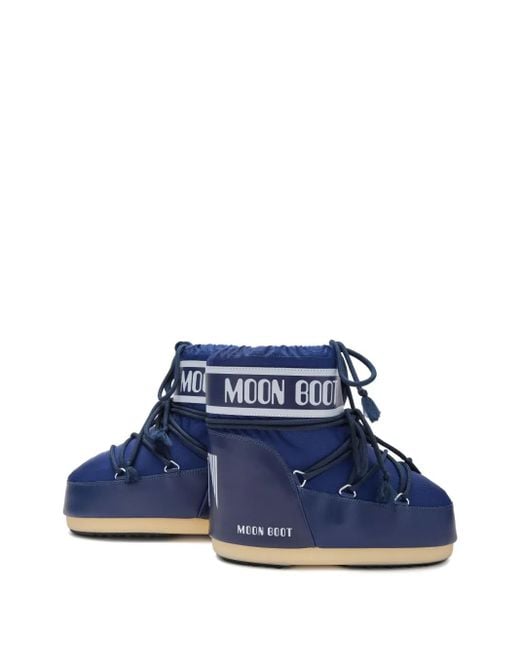 Après-Ski À Bande Logo Icon Moon Boot en coloris Blue