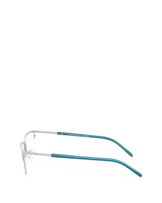 ARMANI EXCHANGE White Rectangle-Frame Glasses for men