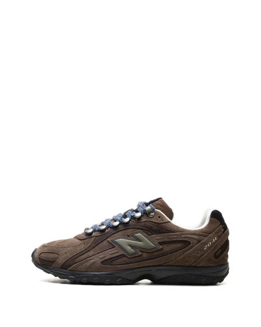 New Balance Brown X Basketcase 204L Logo Sneakers