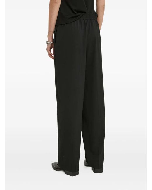 Samsøe & Samsøe Black Pleated Palazzo Pants