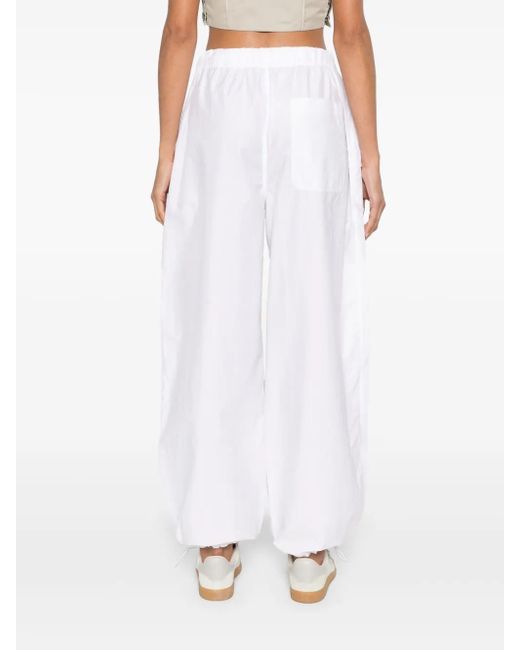 Wardrobe NYC White Beach Jogginghose