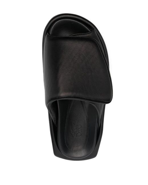 Gia Borghini Black Gia 1 New Leather Slides
