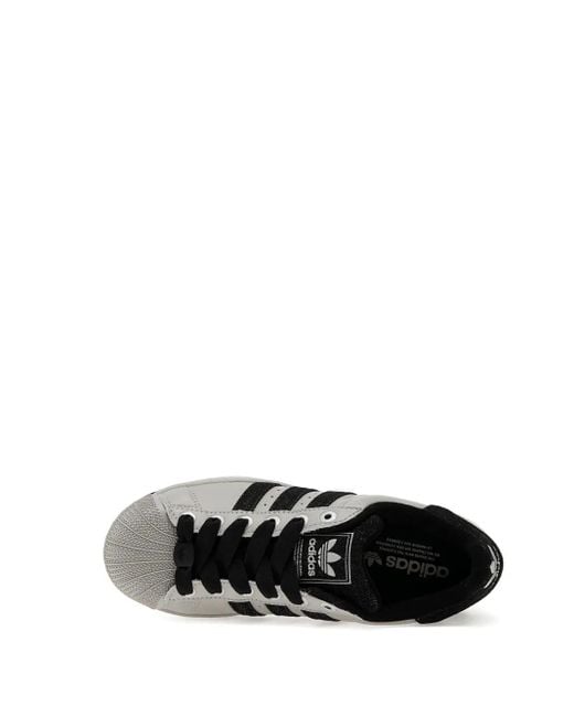Adidas Brown Superstar Ii Three-Stripes Low-Top Sneakers for men