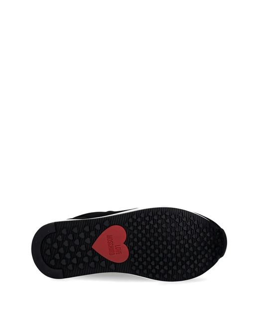 Love Moschino Black Logo Sneakers
