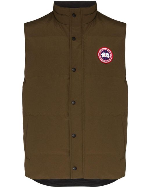 Canada Goose Green Freestyle Vest for men