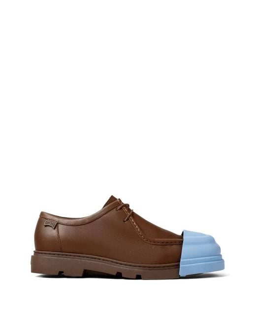 Camper Brown Junction Lace-Up Derby Shoes for men