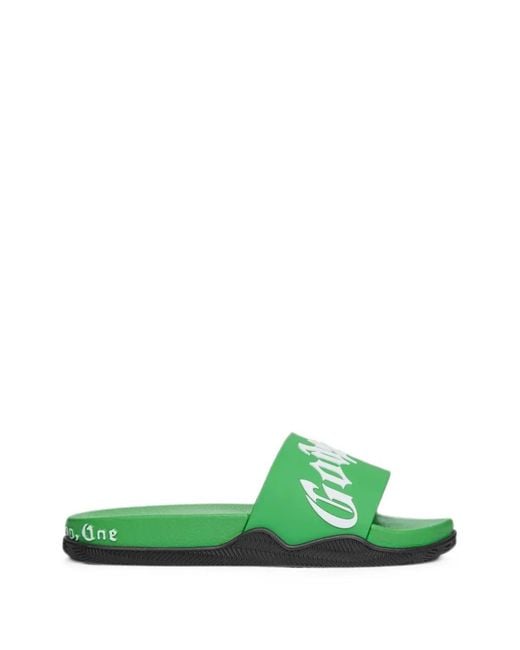Godspeed Green Og Logo V2 Slides for men