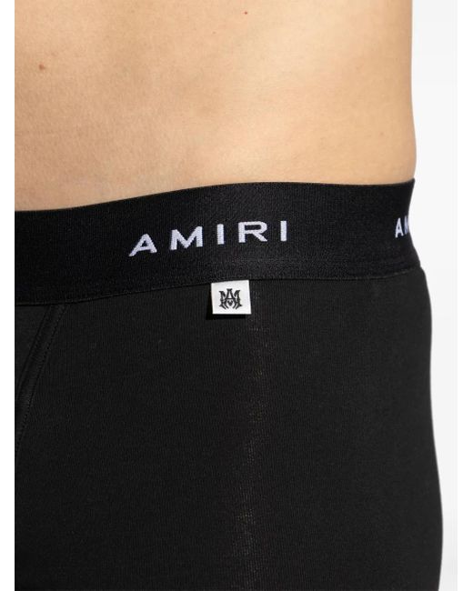 Amiri Black Briefs 2 Pack for men