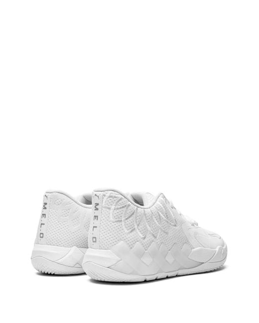 PUMA White Mb.01 Low "Triple" Sneakers